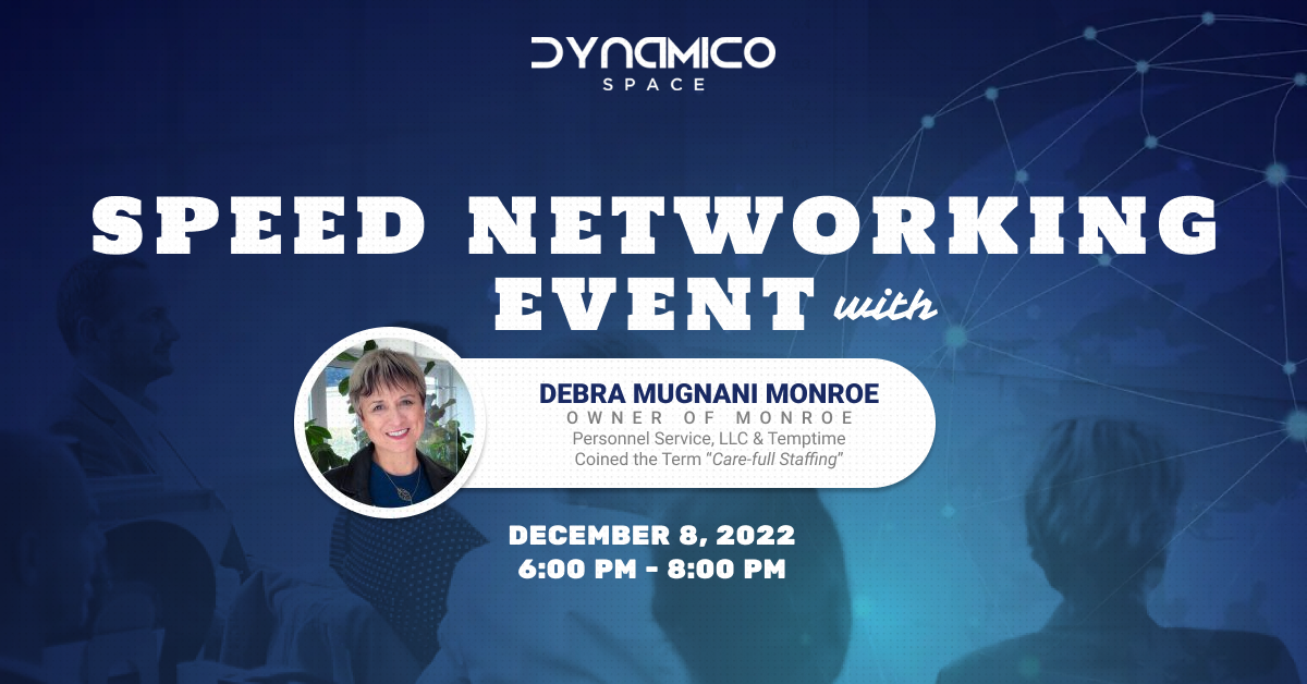 Speed Networking with Debra Monroe